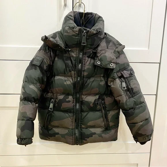 Boys Glacier Sams Coat Jackets Coats Boys Sam Camo Glacier Coat